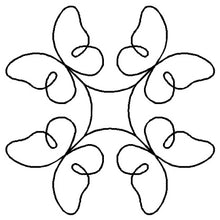 7" Promise Butterfly Quilting Stencil RB042