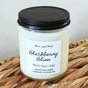 Blackberry Bliss Soy Candle RN-BB-7