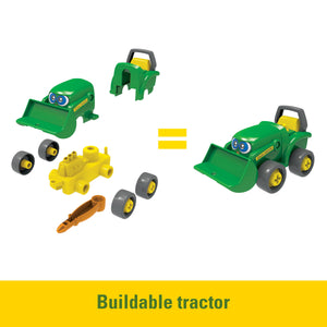 John Deere Build a Buddy Bonnie Scooper showing pieces