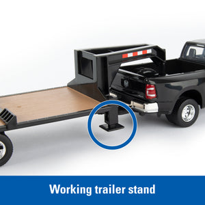 Working trailer jacks