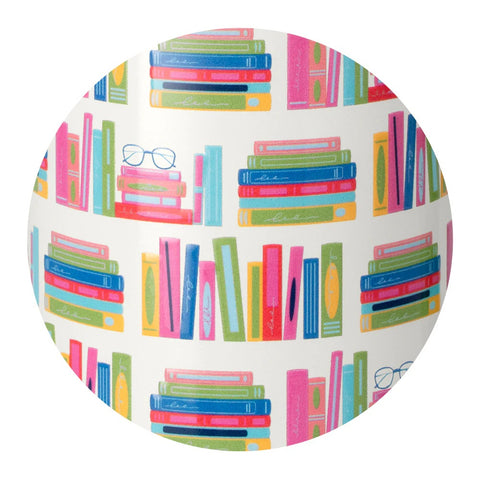 Book Club Travel Mug S102-M22-BC close view of design