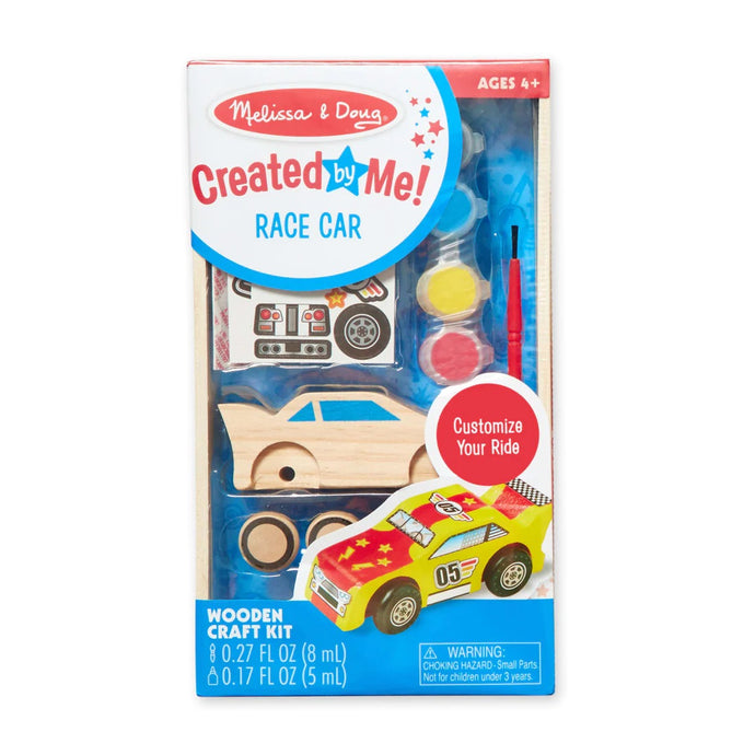 Melissa & Doug Wooden Race Car in Package