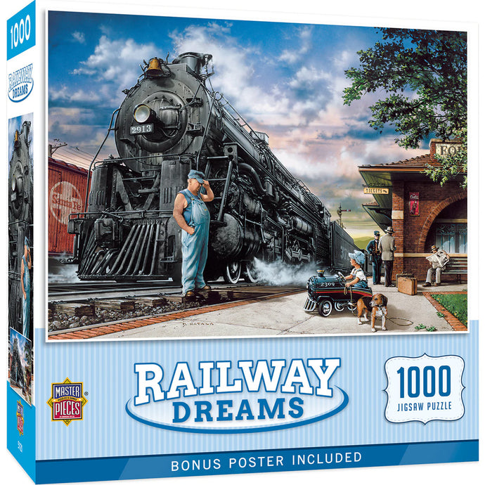 Railway Dreams 1000 PC Puzzle 72446 Front