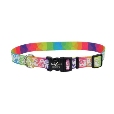 Reflective Patterned Dog Collar
