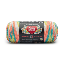 Rainbow All in One Granny Square Yarn E310