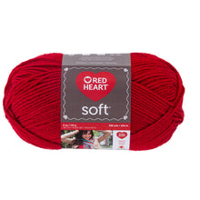 Really Red Soft Yarn.
