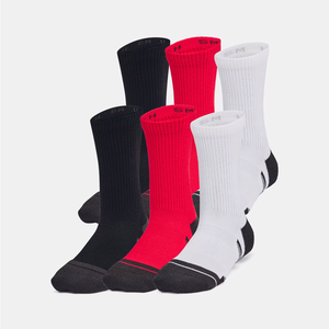 Red Children's 6-pack Performance Tech Crew Socks 1387056