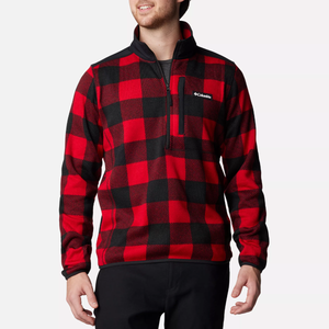 Red Men's Sweater Weather II Printed Half Zip Pullover 2097741