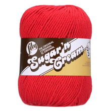 Red Sugar 'N Cream Yarn Solids 4 oz 102018