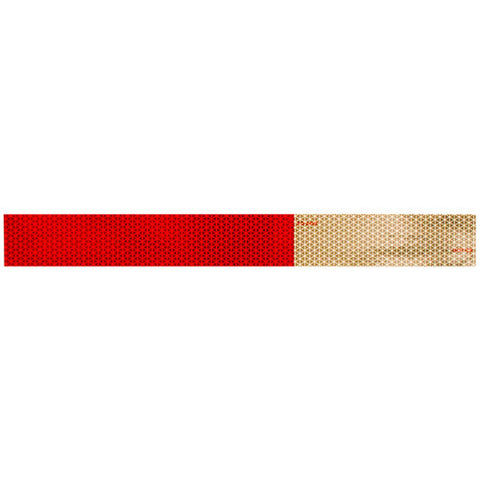Reflective Conspicuity Tape Red and White 18in B280RW 4 Pack