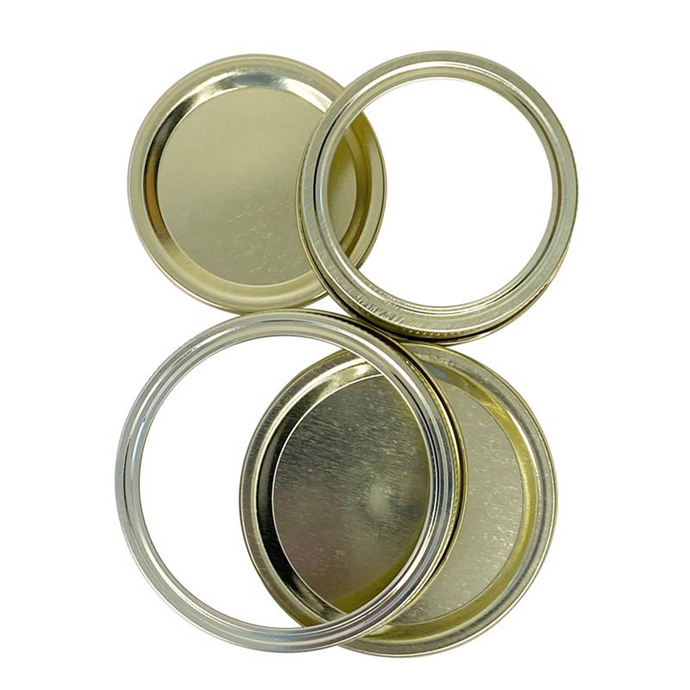 Wide Mouth Canning Lids and Bands 12 pk HCR12TWB A