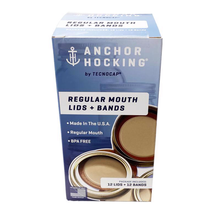 Regular Mouth Canning Lids and Bands 12 pk HCR10TRB B