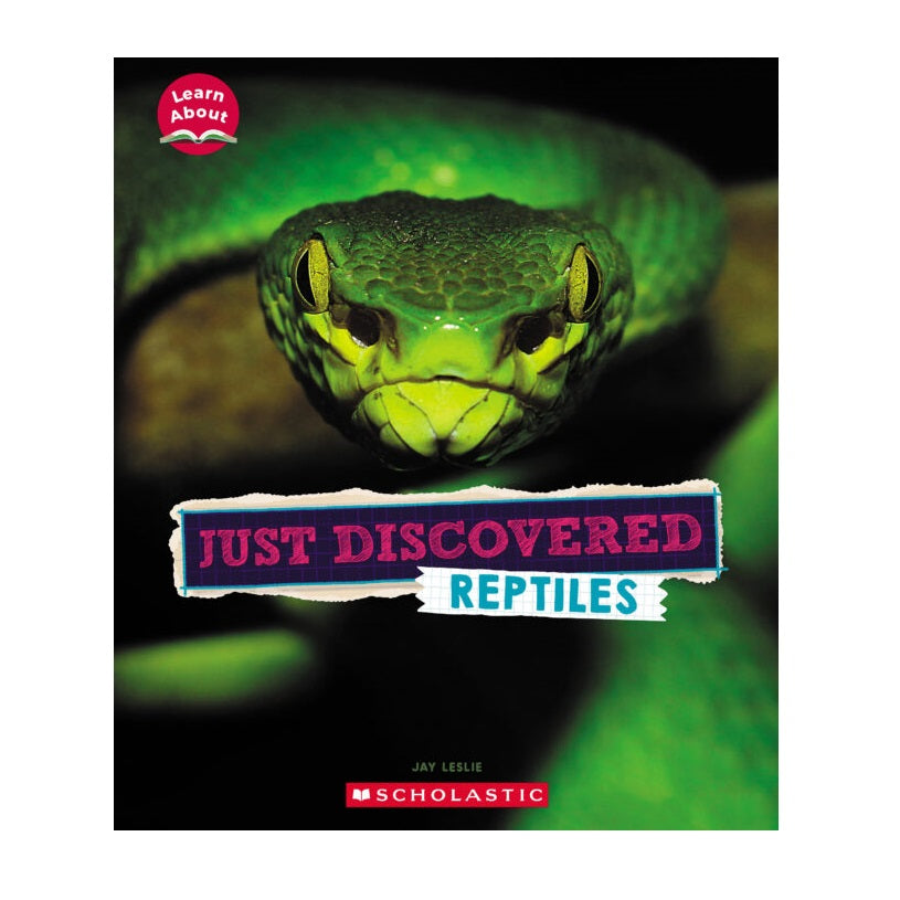 Just Discovered Reptiles 9781339020433 Book Front 