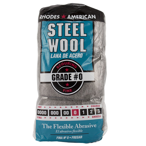 0 Grade Fine Steel Wool Pad 12 Pack
