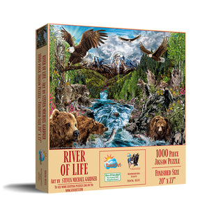 River of Life 1000 PC Puzzle 46534 Box