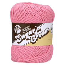 Rose Pink Sugar 'N Cream Yarn Solids 4 oz 102018