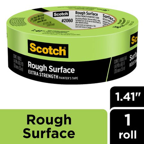 Rough Surface Painter's Tape 1.41 in X 60.1 Yd Green