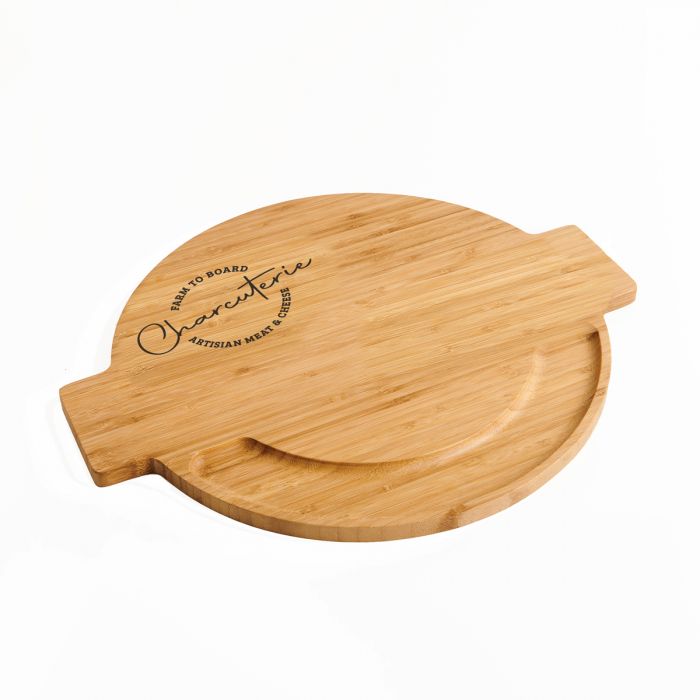 HIC Kitchen Two-Tone Bamboo Cutting Board