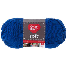 Royal Blue soft yarn.