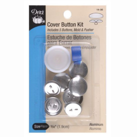 Dritz Cover Button Kit 3/4 Inch S-14-30