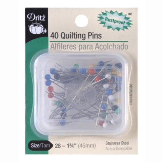 Super Plastic Head Quilting Pins S-32