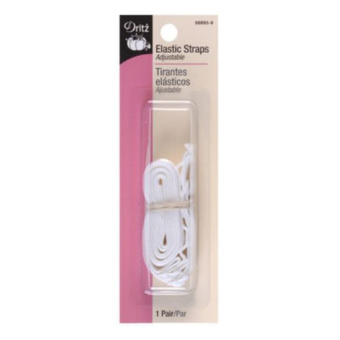 Dritz Adjustable Elastic Shoulder Strap Pair S-56693