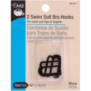 Dritz Black Swimsuit Bra Hook S-99-34-1