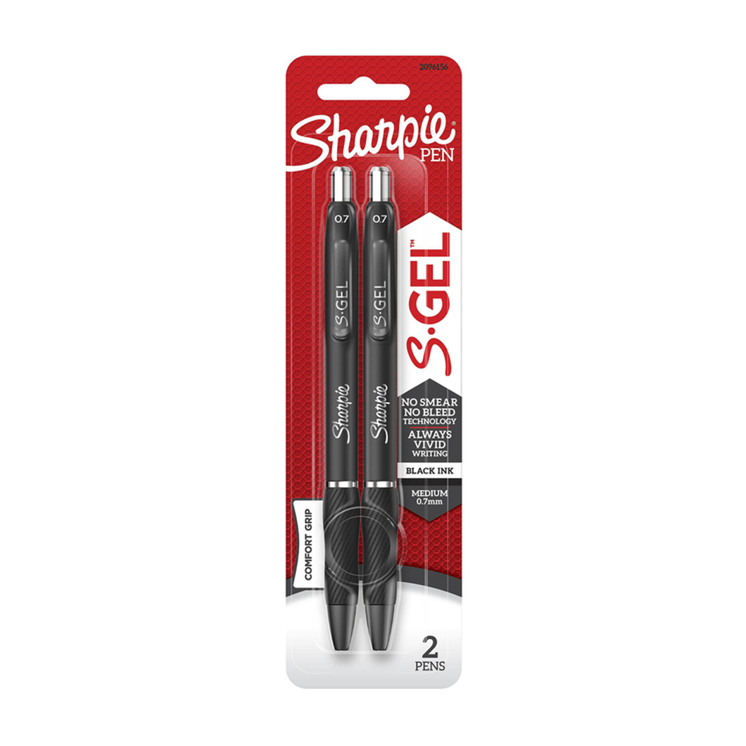 S-Gel Retractable Gel Pen 2 pk 20961