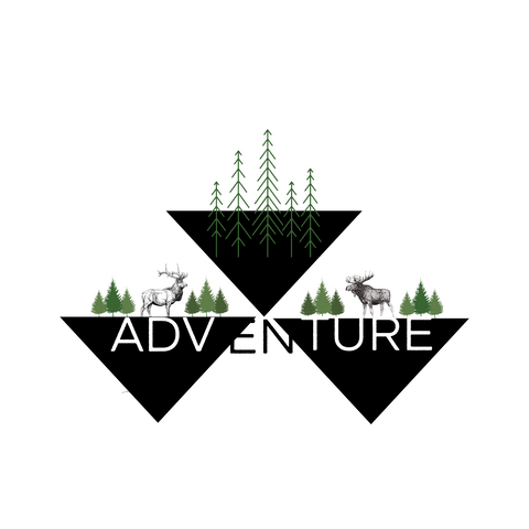 Adventure vinyl sticker