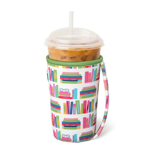 Book Club Iced Cup Coolie S302-NCUP-BC back view