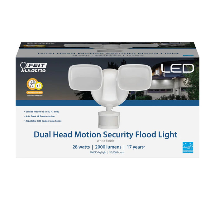 Dual Head Motion Security LED Flood Light S9DFL/850MOTWH