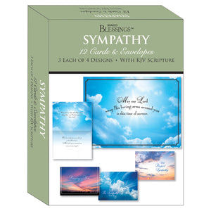 Clouds in the Sky Sympathy Boxed Cards SBEG22182