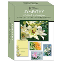 Sympathy Lilies Boxed Cards SBEG22185