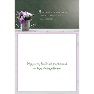 Flowers in a Vase Birthday Boxed Cards SBEG22176