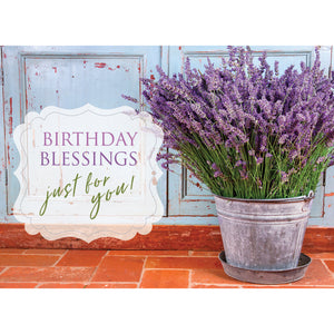 Flowers in a Vase Birthday Boxed Cards SBEG22176