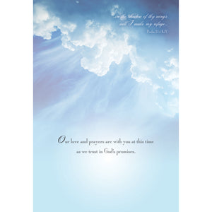 Clouds in the Sky Sympathy Boxed Cards SBEG22182