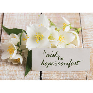 Rustic Flowers Sympathy Boxed Cards SBEG22360