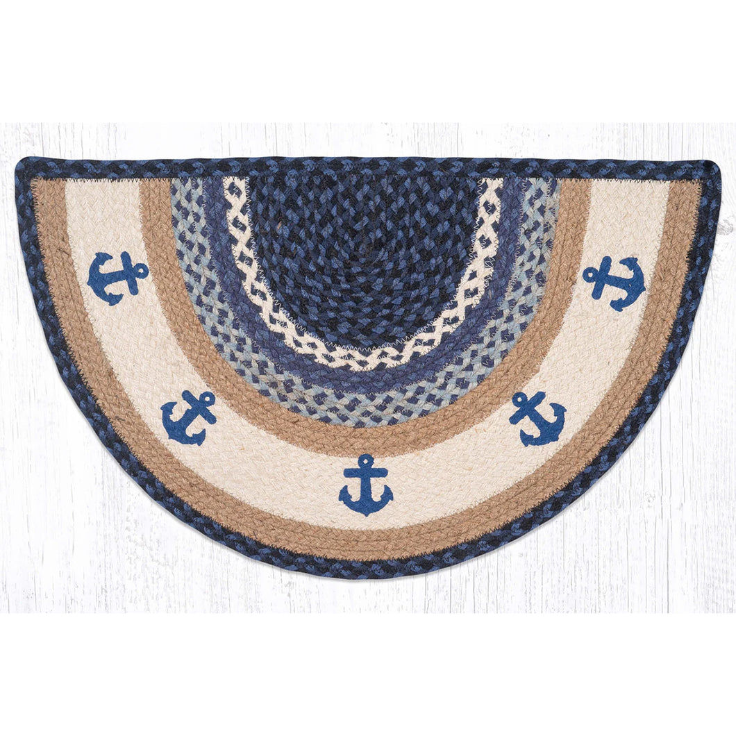 Anchor Braided Jute Slice Rug SCP-443