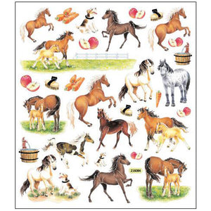 Horses on Farm Stickers SK129MC-4206