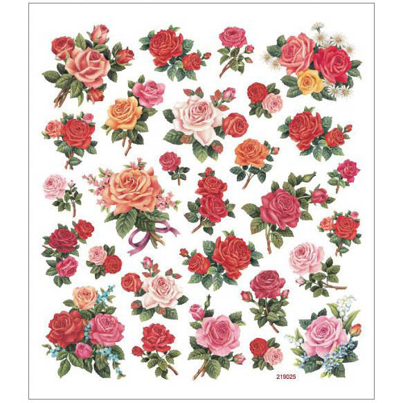 Sticker 4911 Sticker King Classic Roses Stickers SK129MC-4911 – Good's Store Online