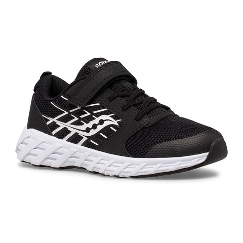 Saucony kids sneaker SK265588 in black & white