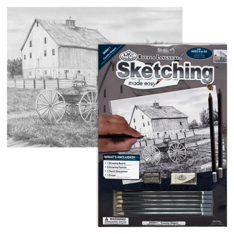 Sketching Made Easy Country Wagon SKBN-11