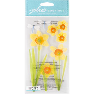 Daffodil Vellum Stickers SPJV010
