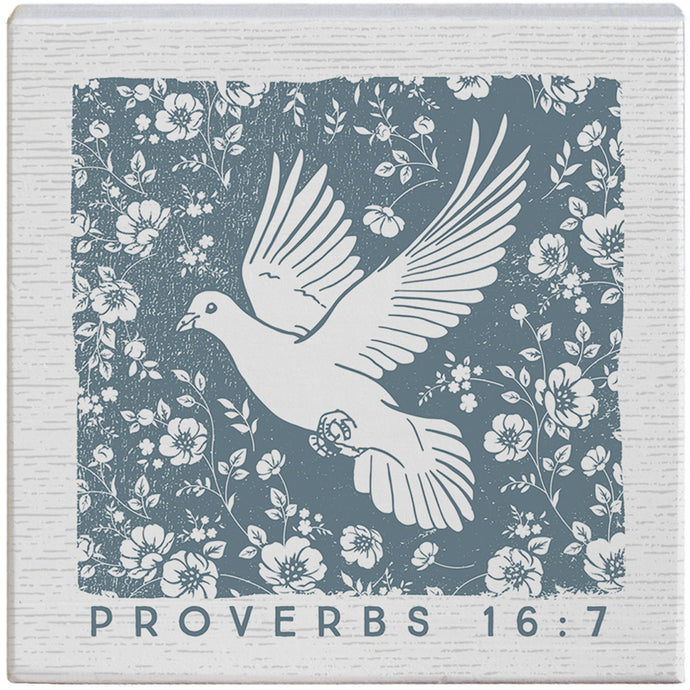 Proverbs Dove Small Talk Square STS2285