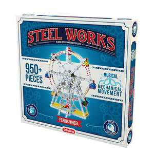 Front of Packaging for Steel Works Ferris Wheel