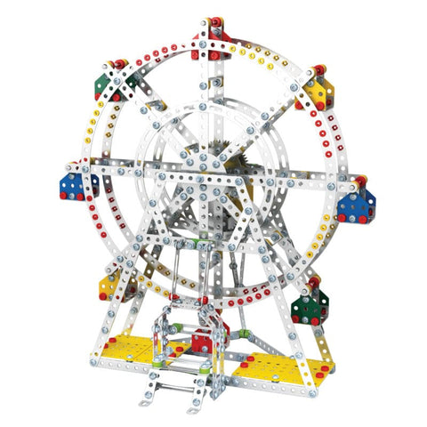 Steel Works Ferris Wheel Put Together