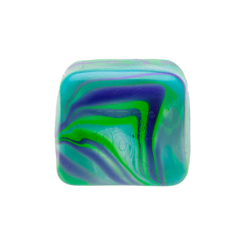 Green NeeDoh Nice Cube Swirl