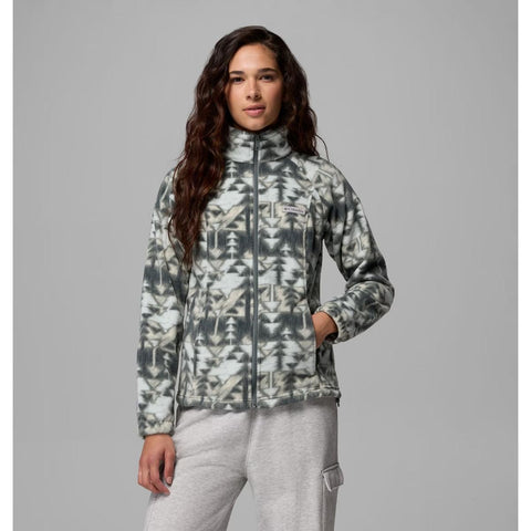 Women's Benton Springs Printed Full Zip Fleece Jacket 202177