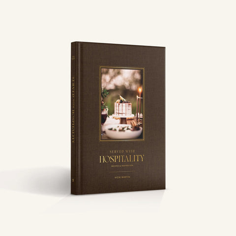 Served with Hospitality hardcover book