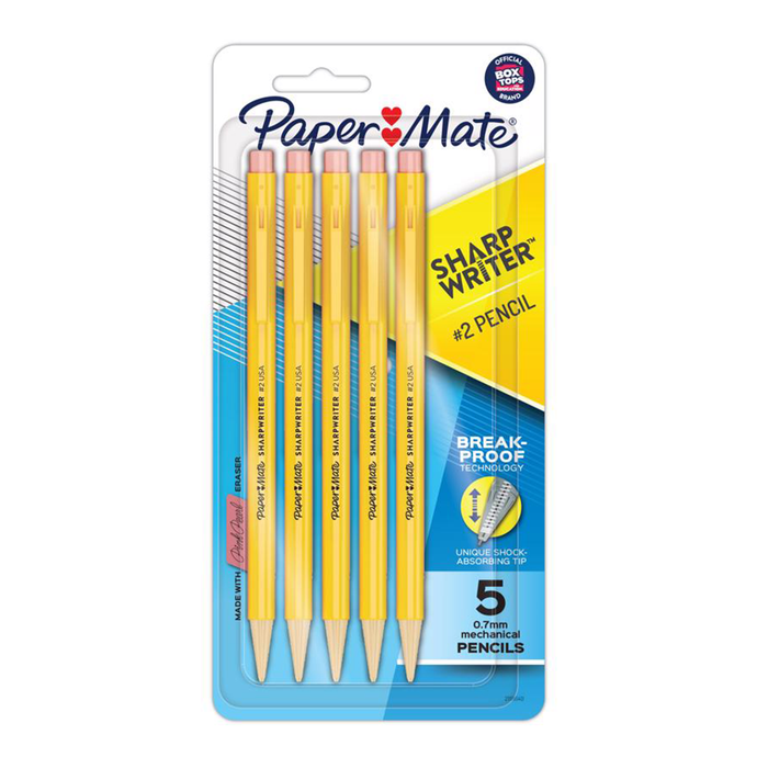 Sharp Writer #2 0.7 mm Mechanical Pencil 5 pk